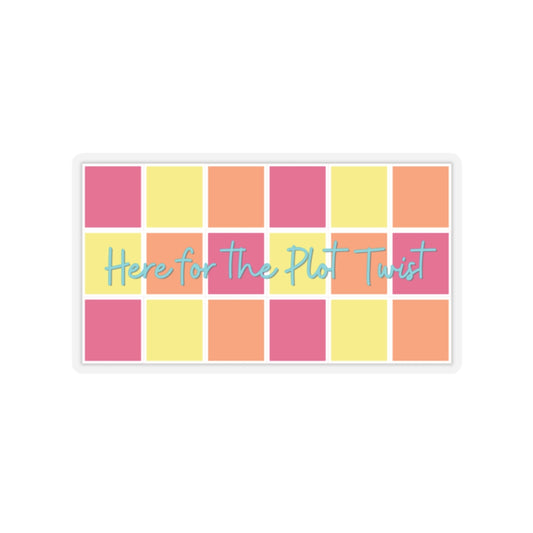 Here for the Plot Twist - Bookish Villa Inspired Vinyl Sticker