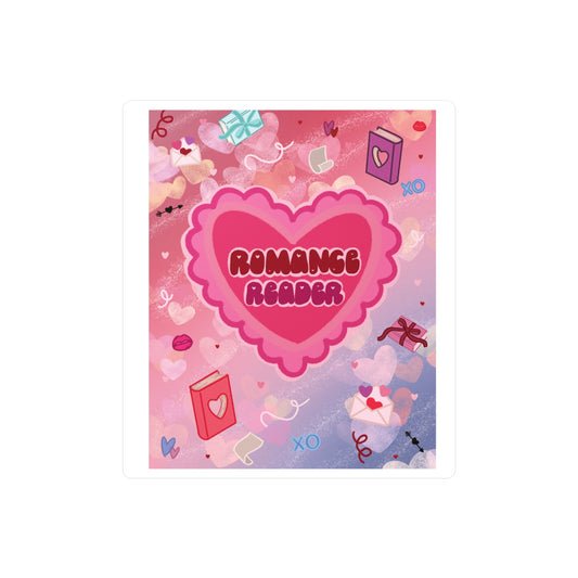 Romance Reader Kiss-Cut Vinyl Decal
