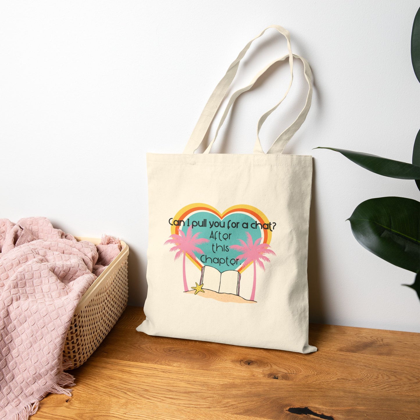 Can I pull you for a chat? - Bookish Villa Inspired Tote Bag