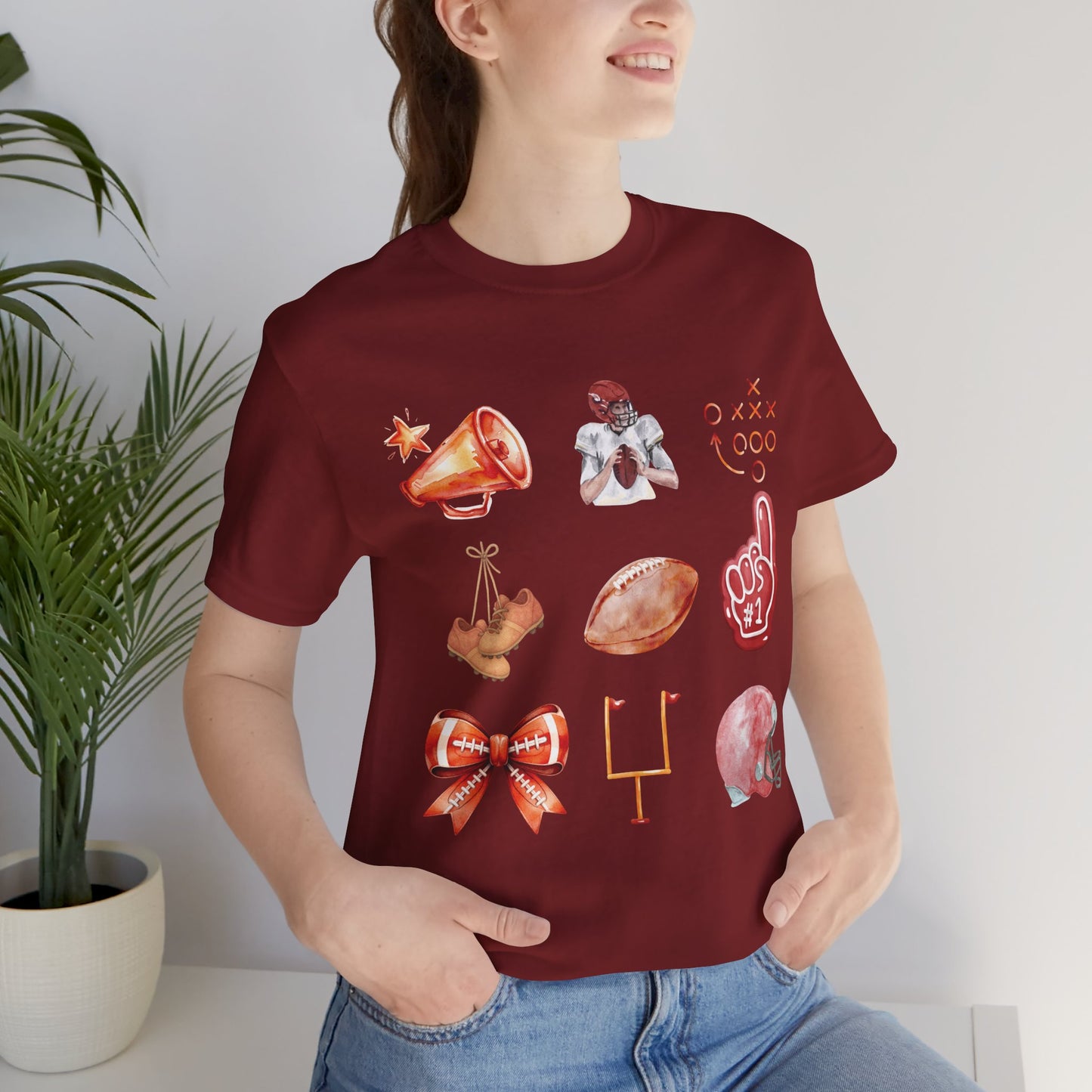 Vintage Football Icons - Graphic Tee