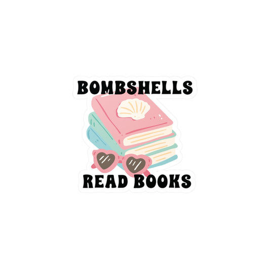 Bombshells Read Books - Bookish Villa Inspired Kiss-Cut Vinyl Sticker