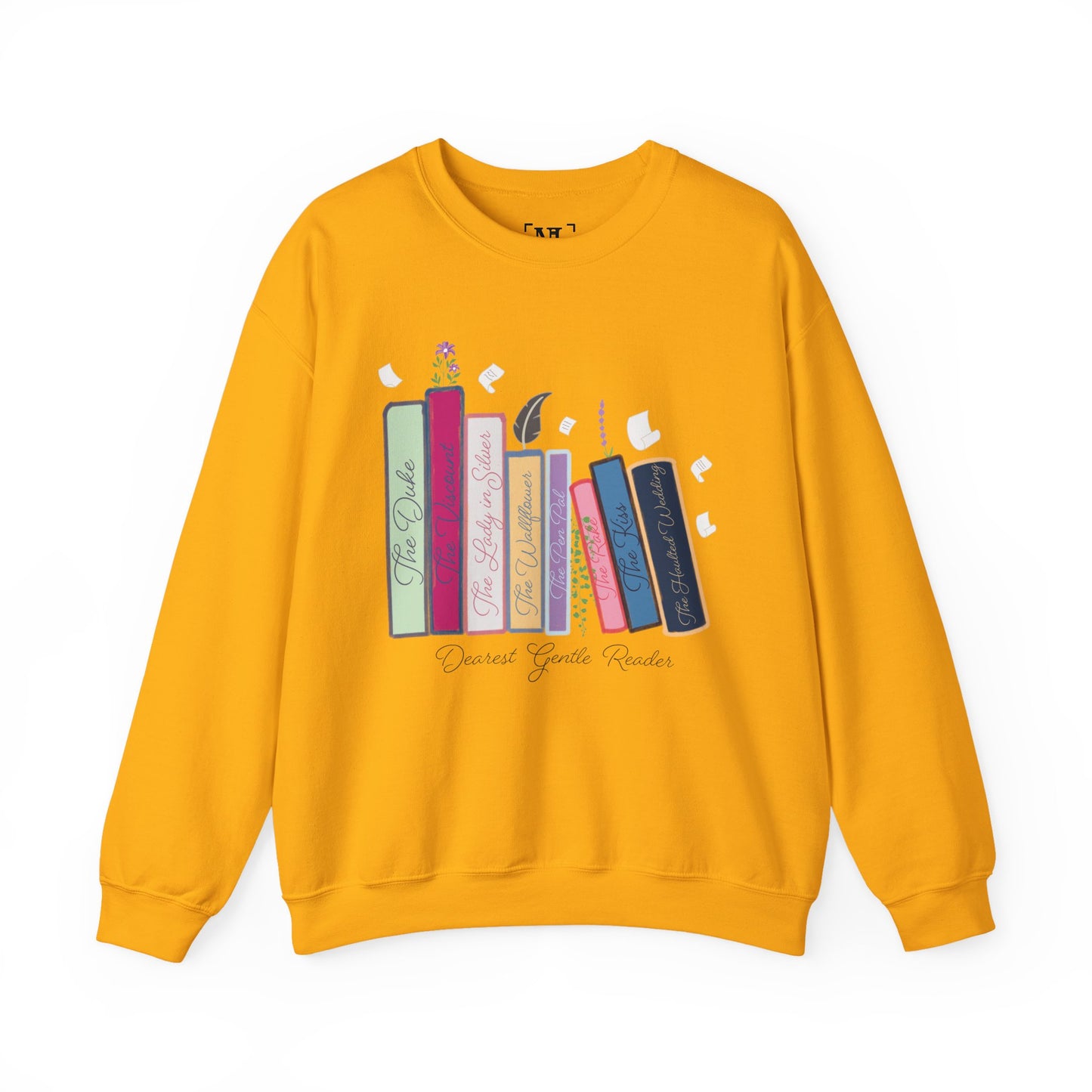 Dearest Gentle Reader Book Stack - Regency Romance Inspired Sweatshirt