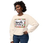 North Pole Library Christmas Crewneck Sweatshirt