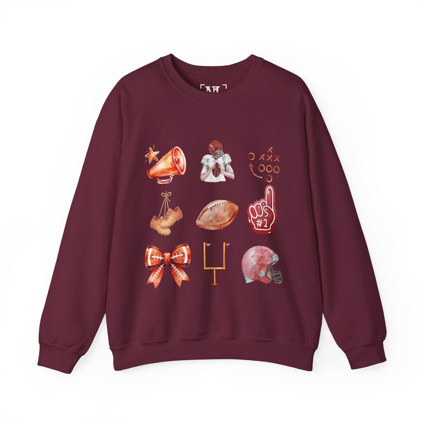 Vintage Football Icons - Graphic Sweatshirt