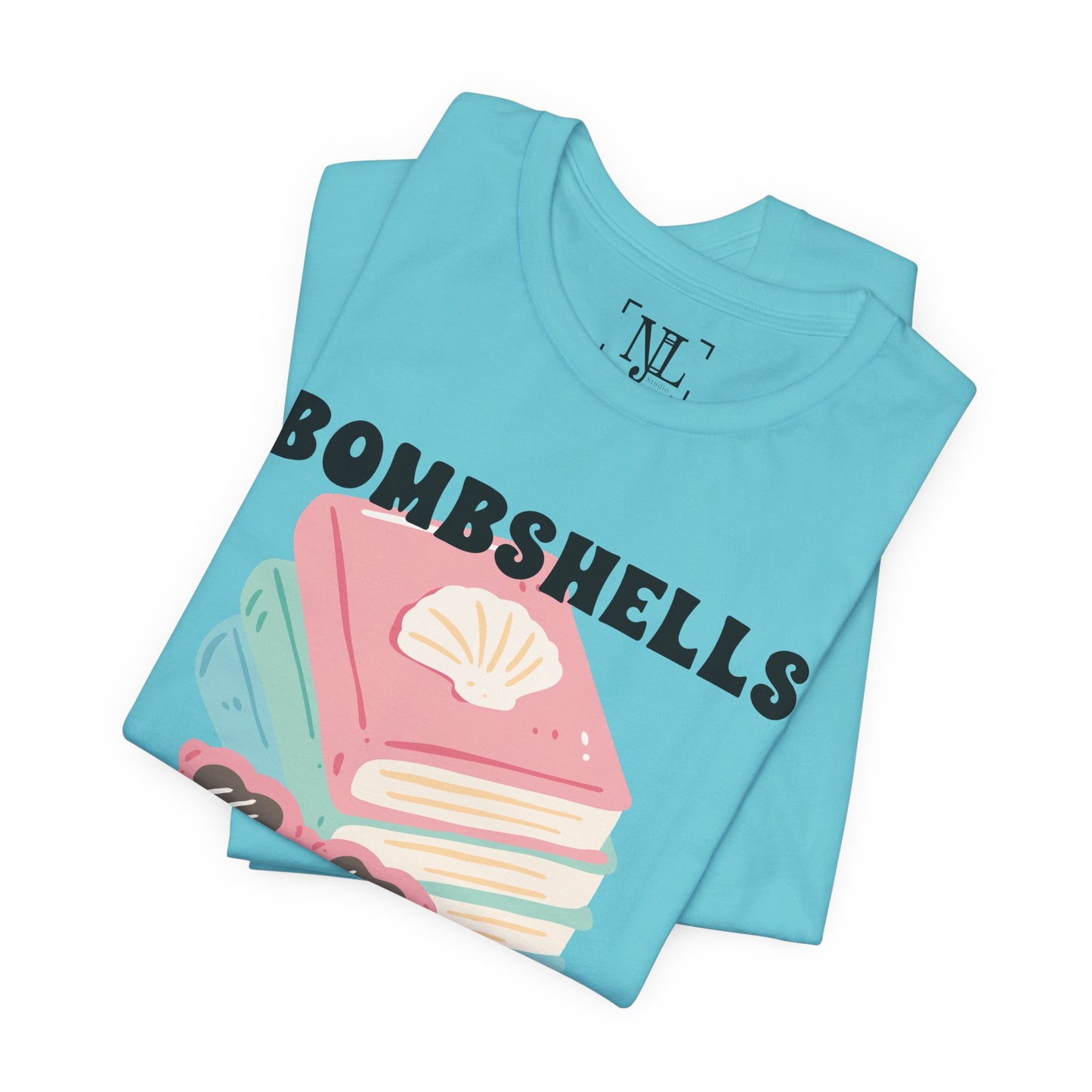 Bombshells Read Books - Bookish Villa Inspired Tee