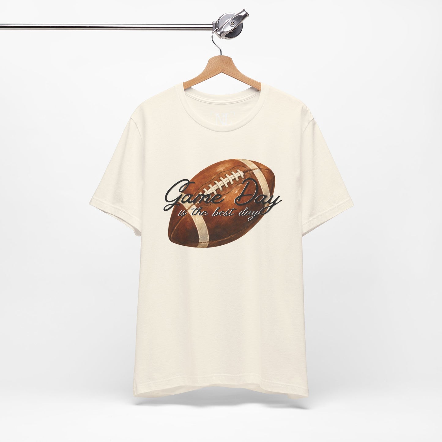 Game Day Football Tee — "Game Day is the best day" Vintage Football Shirt