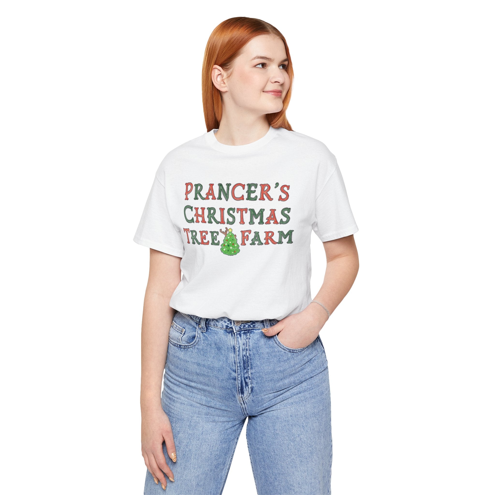 Prancer's Christmas Tree Farm Tee