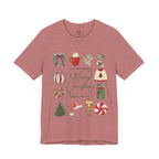 Vintage Merry Christmas - Short Sleeve Tee