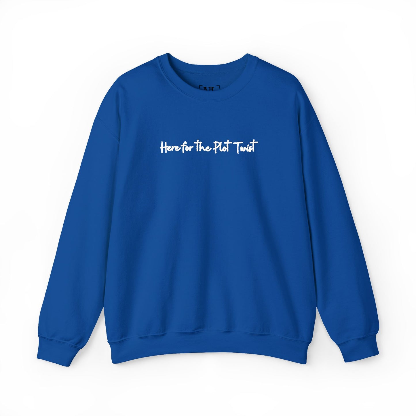Here for the Plot Twist - Bookish Villa Inspired Embroidered Sweatshirt