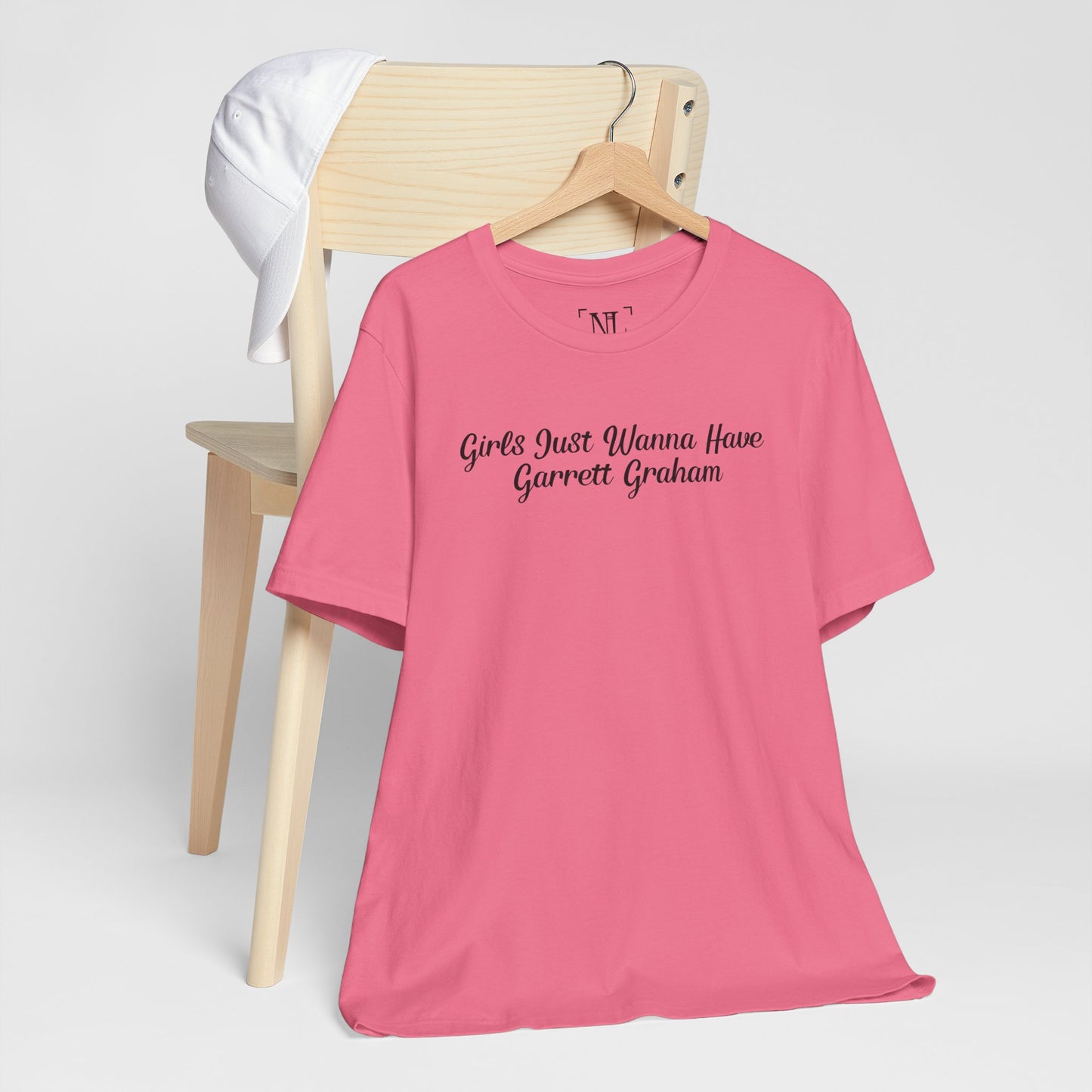 Girls Just Wanna Have Garrett Graham - Hockey Romance Inspired Tee