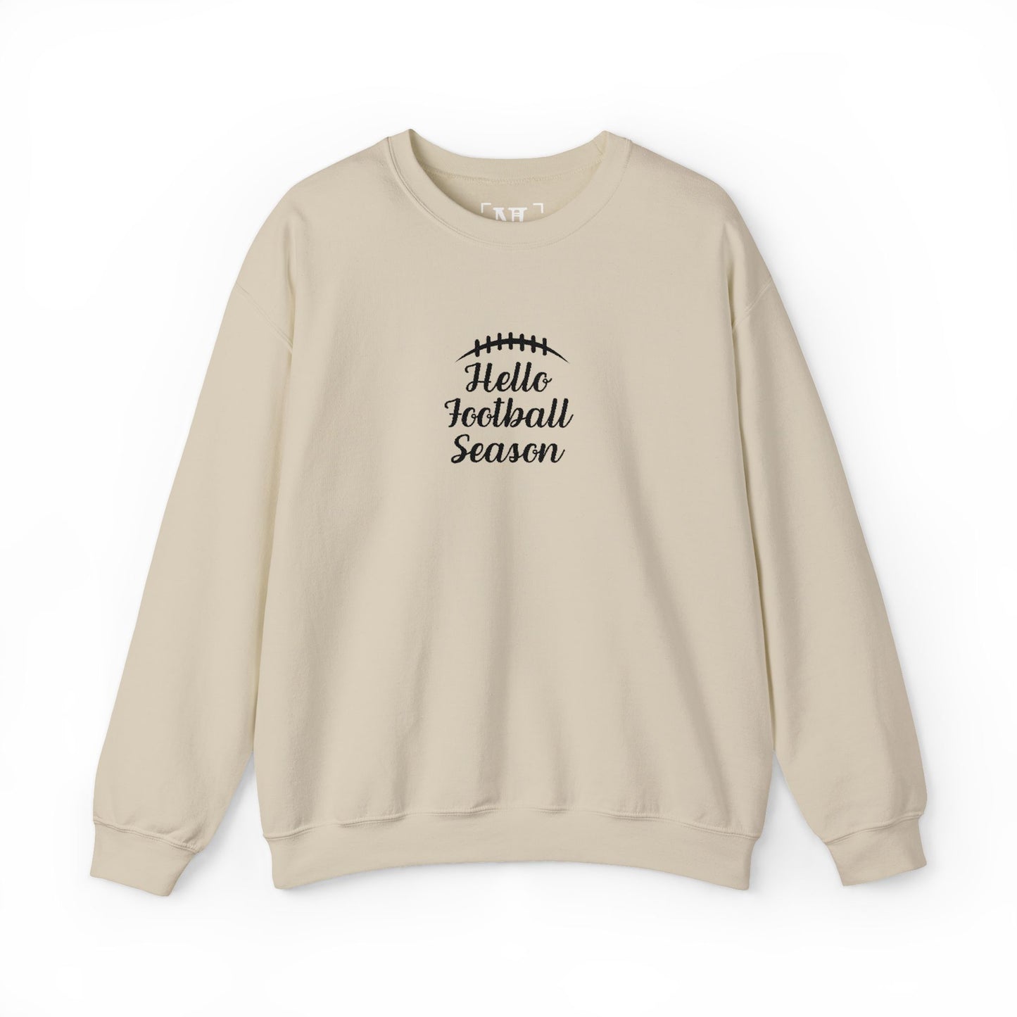 Hello Football Season Sweatshirt — Cozy Game Day Crewneck