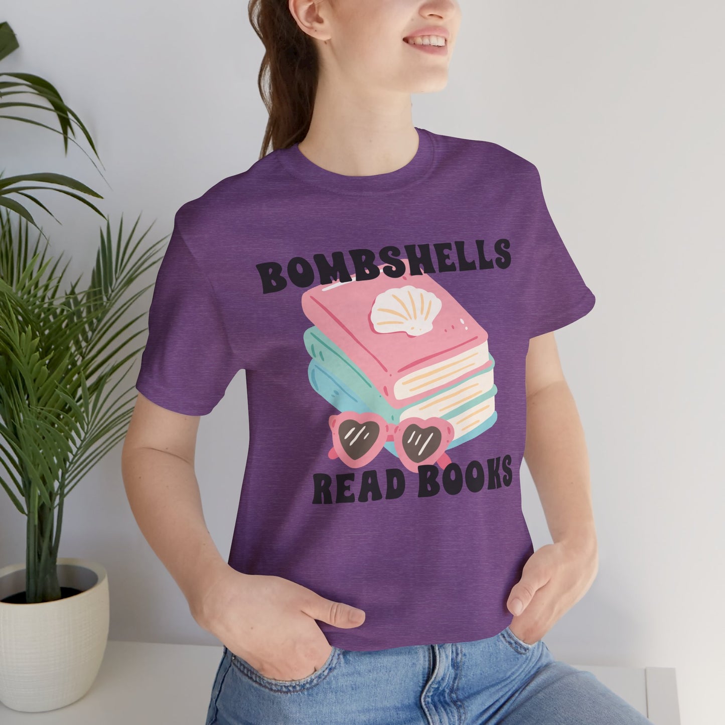 Bombshells Read Books - Bookish Villa Inspired Tee
