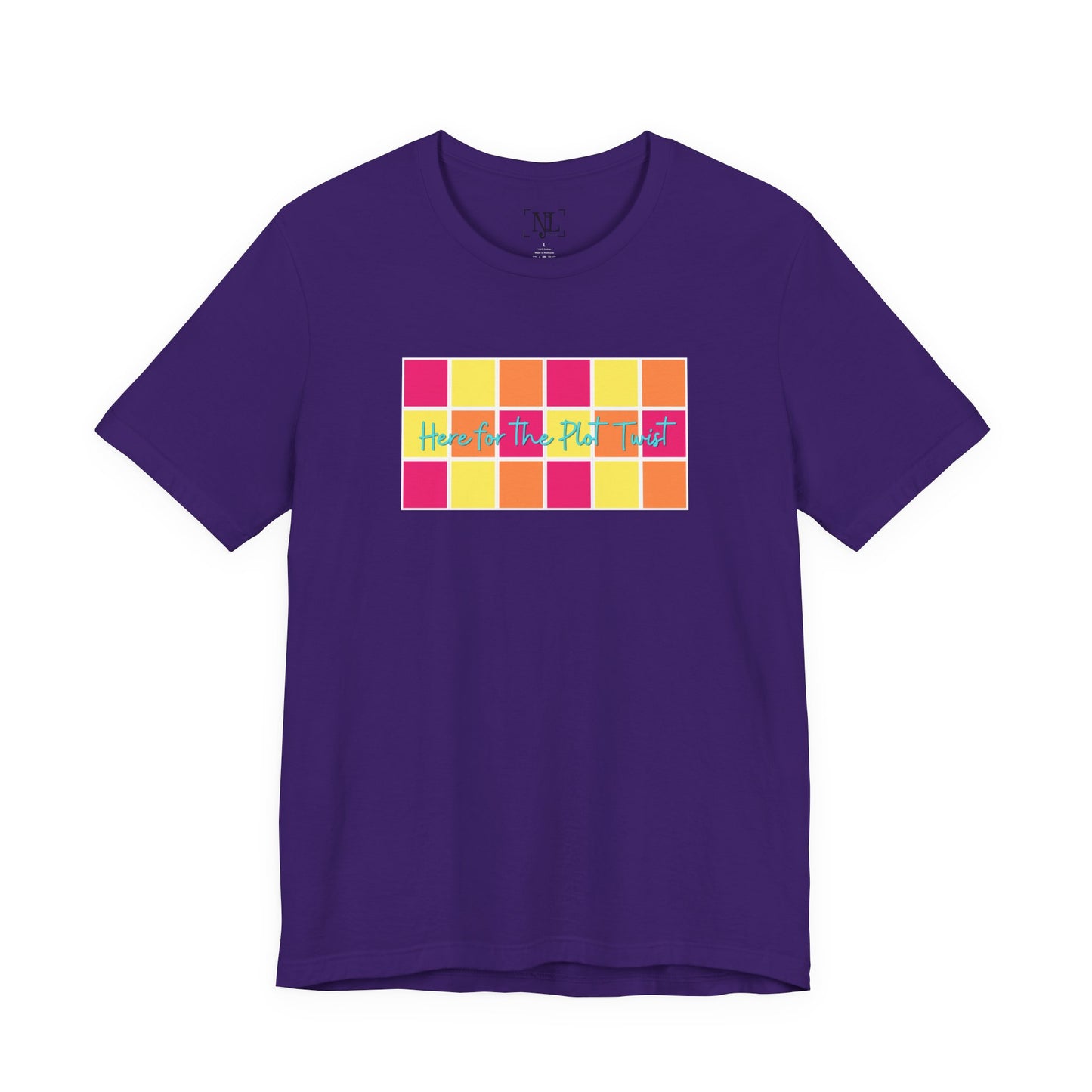 Here for the Plot Twist - Bookish Villa Inspired Tee