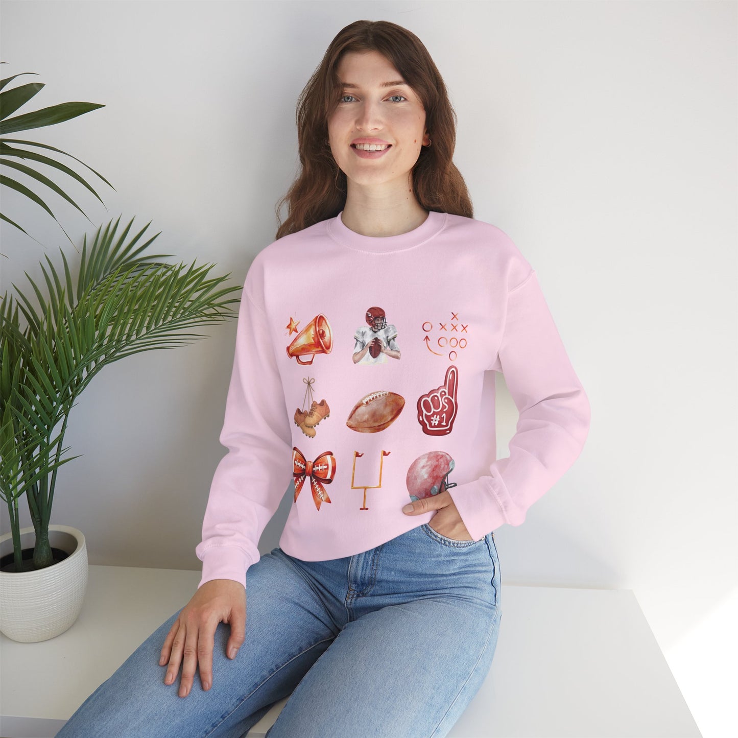 Vintage Football Icons - Graphic Sweatshirt