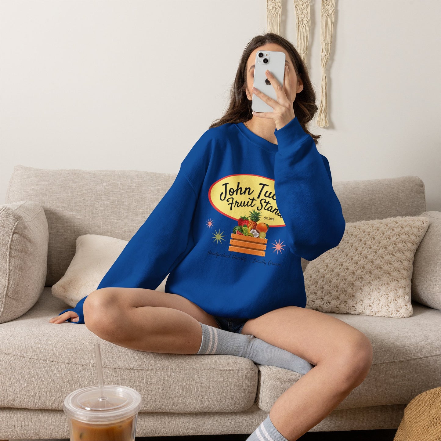 John Tucker's Fruit Stand - Hockey Romance Inspired Sweatshirt