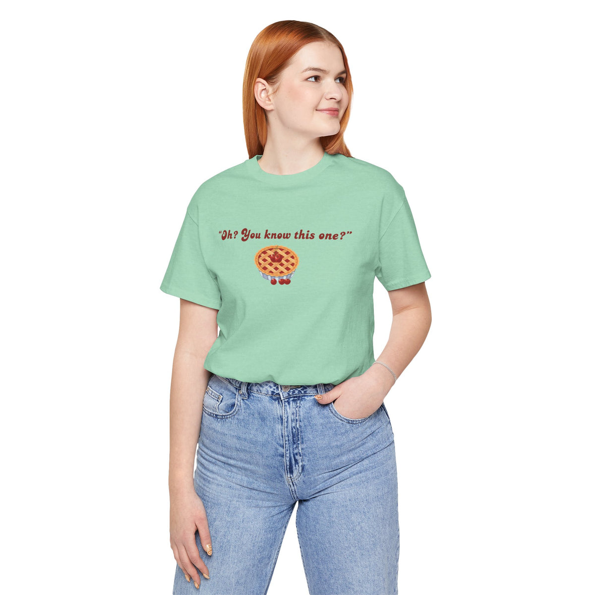 "Oh? You know this one?" Cherry Pie - Hockey Romance Inspired Tee