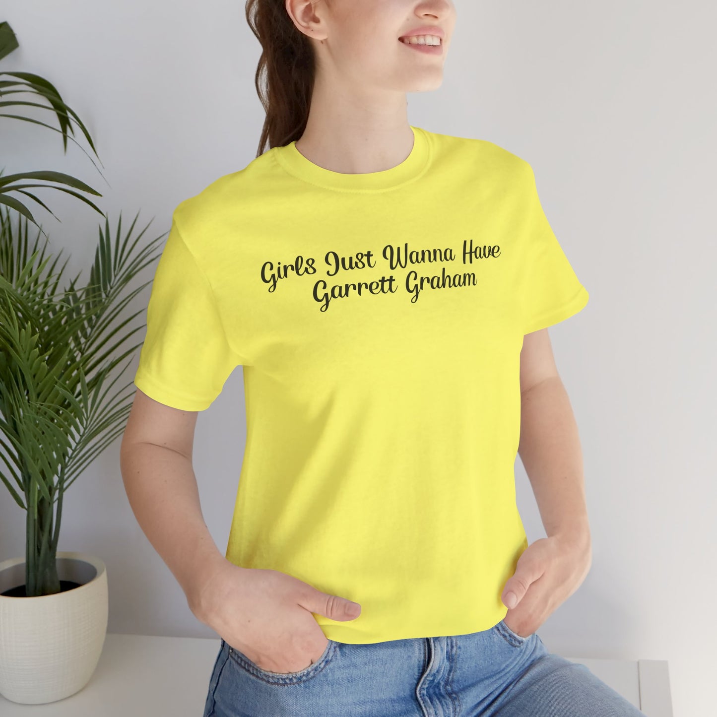 Girls Just Wanna Have Garrett Graham - Hockey Romance Inspired Tee