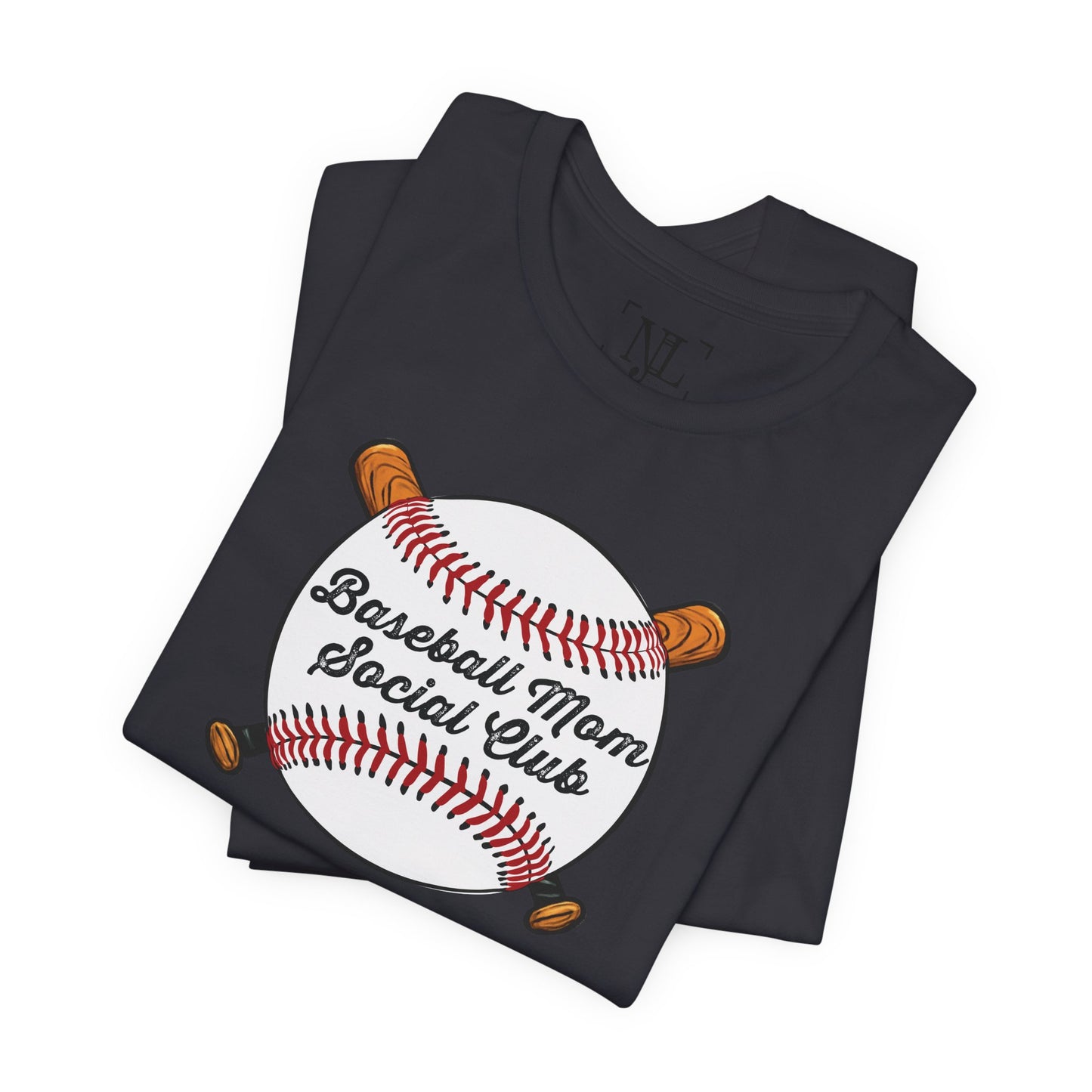 Baseball Mom Social Club Tee — Women’s Baseball Mom T-Shirt