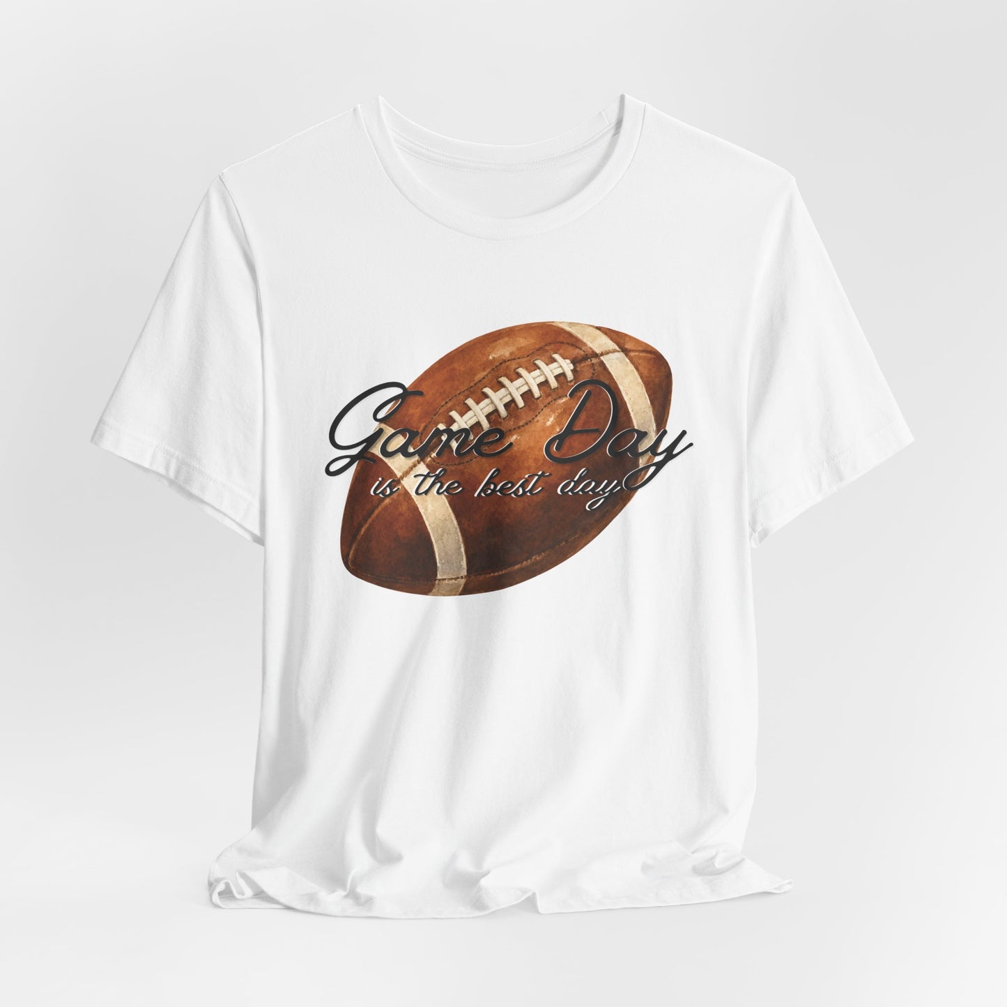 Game Day Football Tee — "Game Day is the best day" Vintage Football Shirt