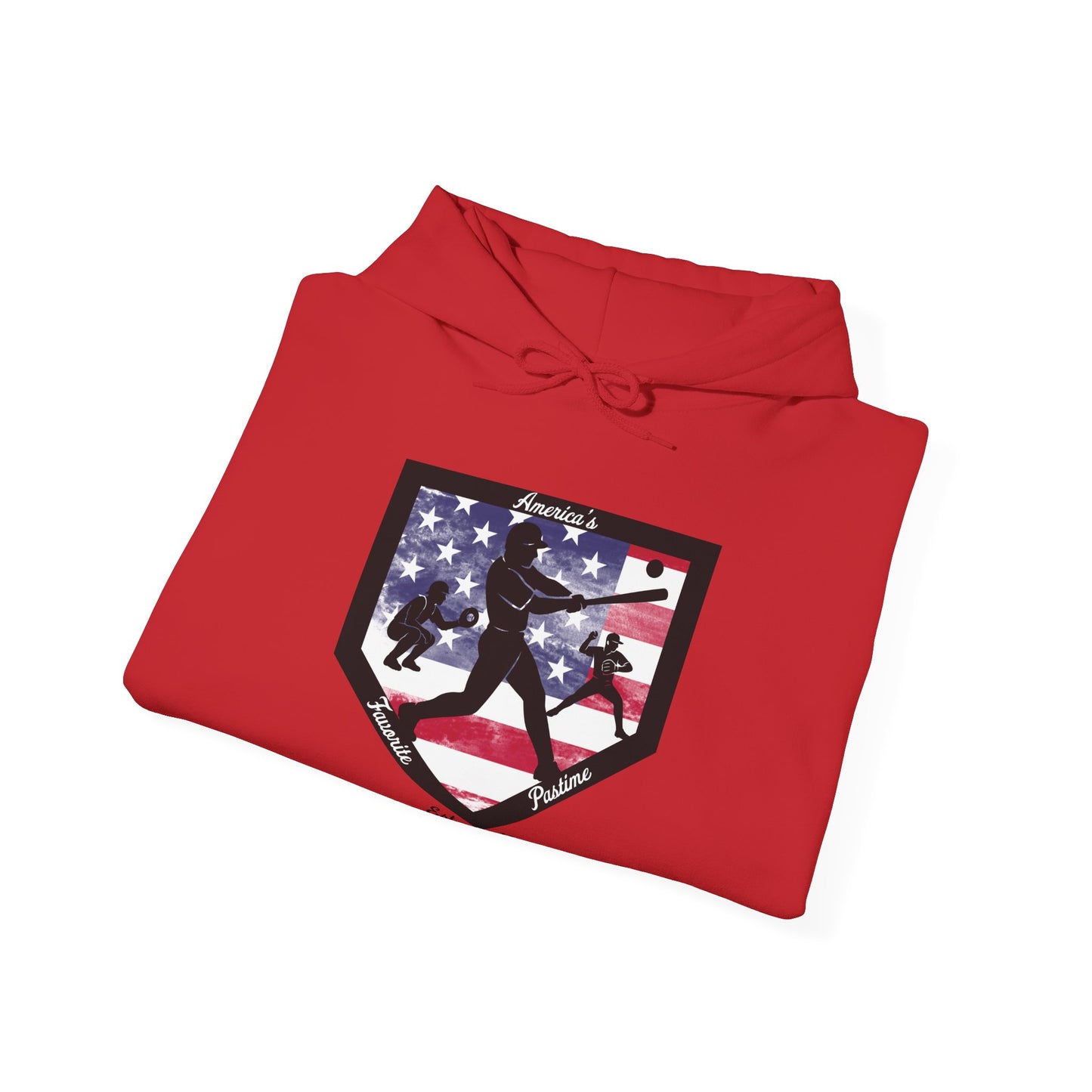Baseball Home Plate Hoodie – America's Favorite Pastime Design