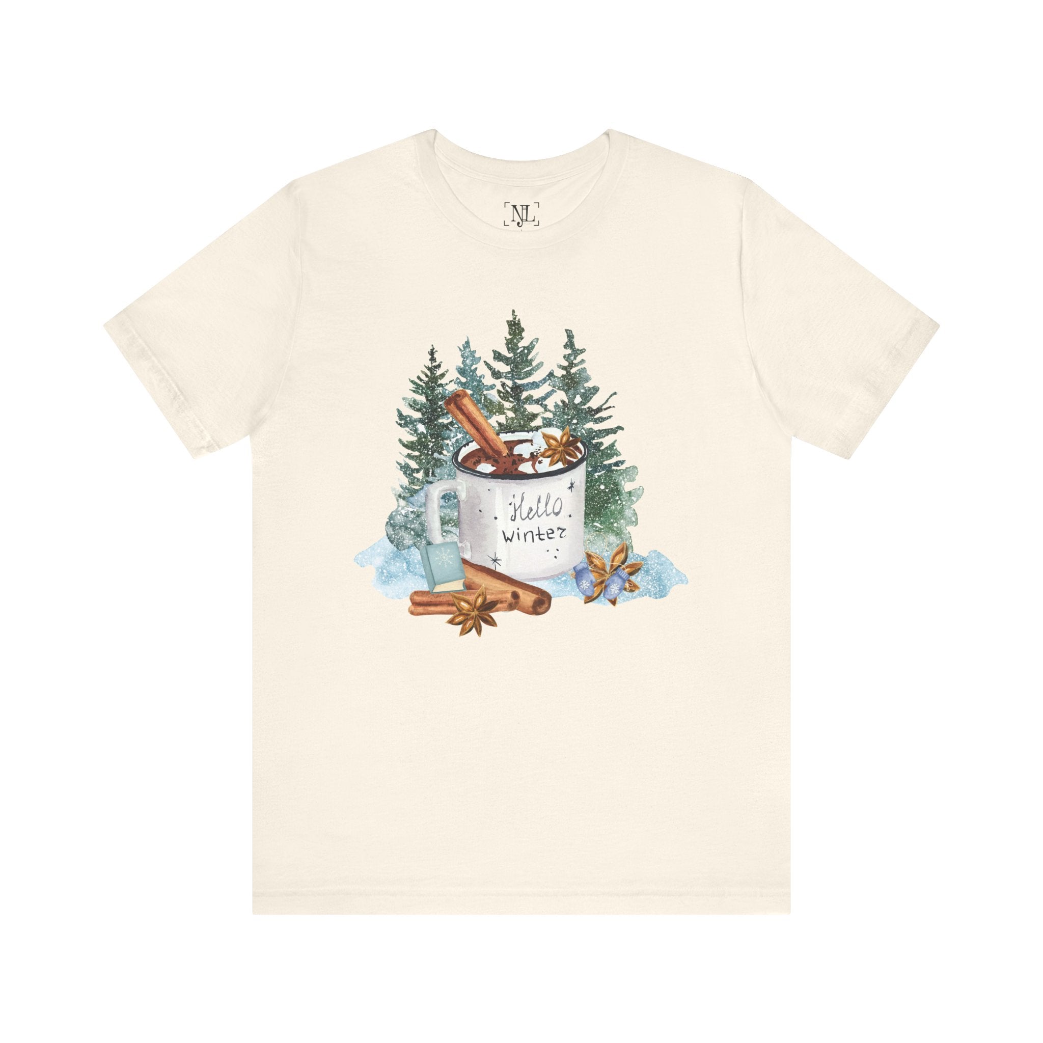 Hello Winter Mug Short Sleeve Tee