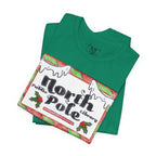 North Pole Library Short Sleeve Christmas Tee