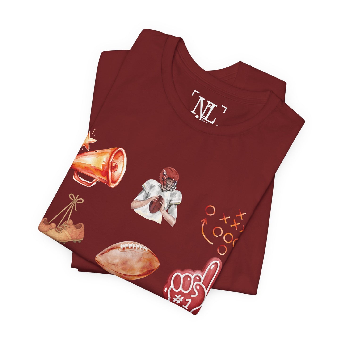 Vintage Football Icons - Graphic Tee