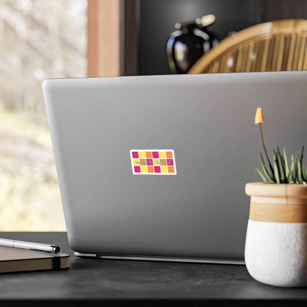 Here for the Plot Twist - Bookish Villa Inspired Kiss-Cut Vinyl Decal
