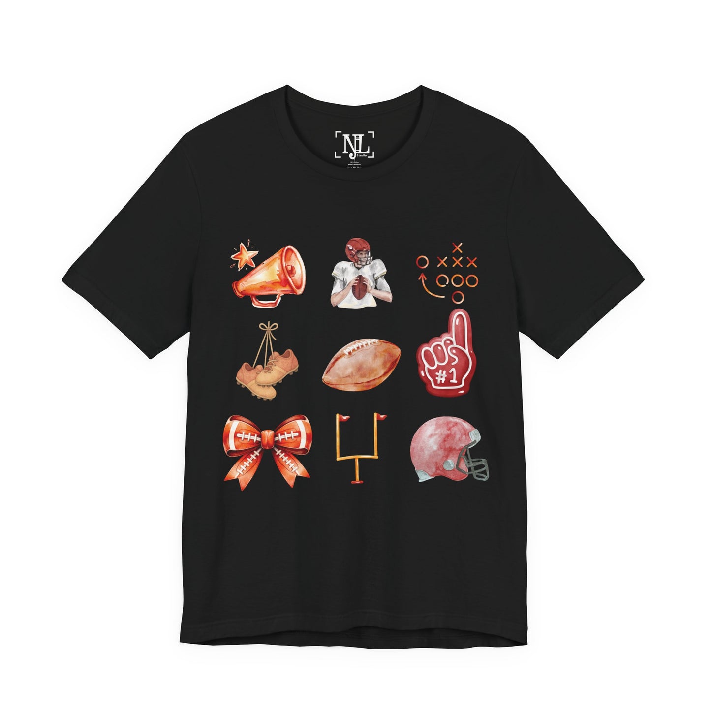 Vintage Football Icons - Graphic Tee