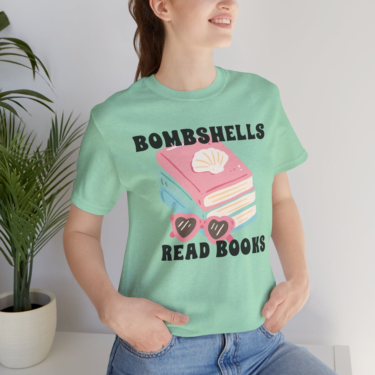 Bombshells Read Books - Bookish Villa Inspired Tee