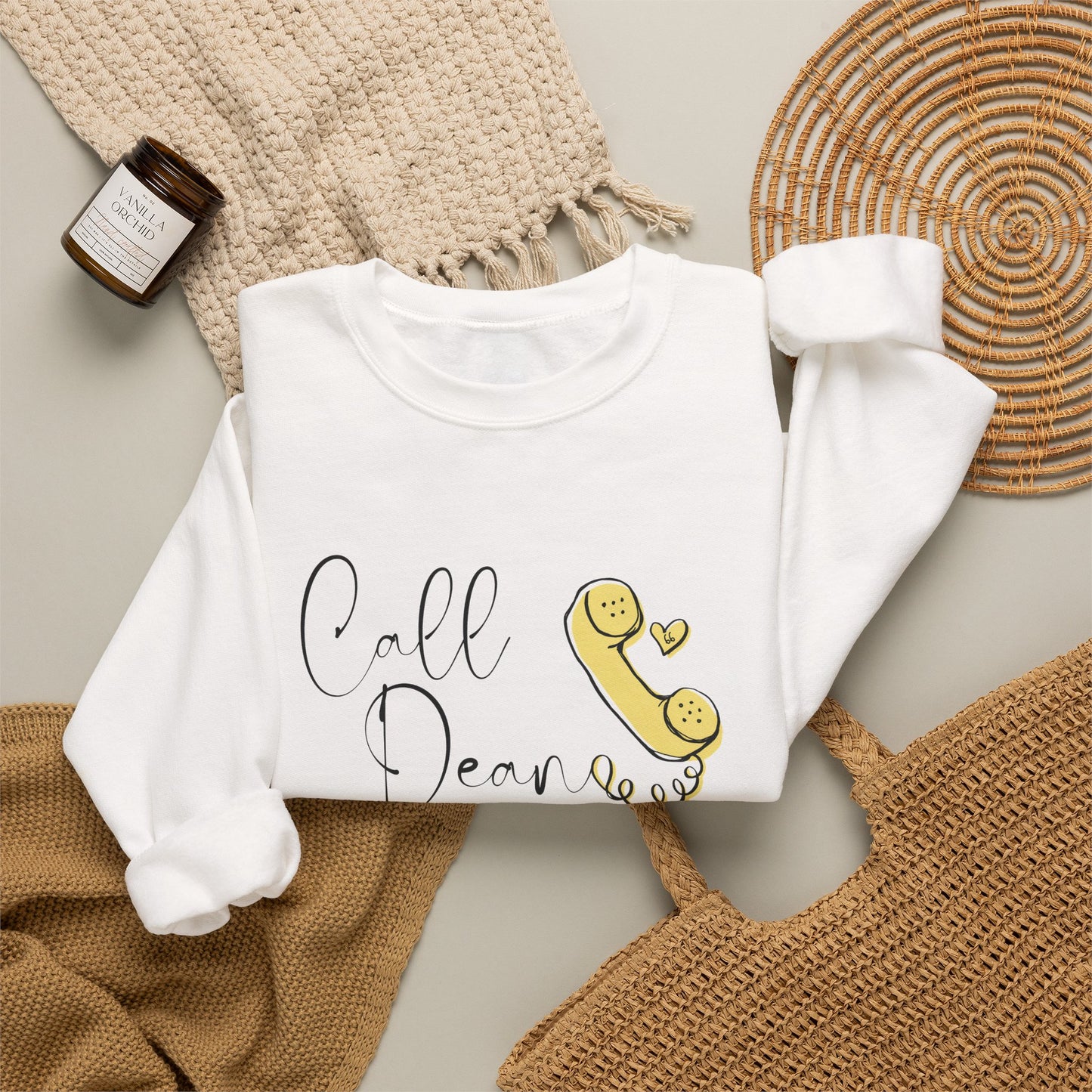 Call Dean - Hockey Romance Inspired Sweatshirt