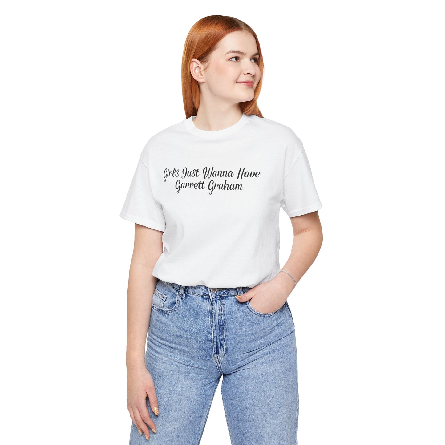 Girls Just Wanna Have Garrett Graham - Hockey Romance Inspired Tee