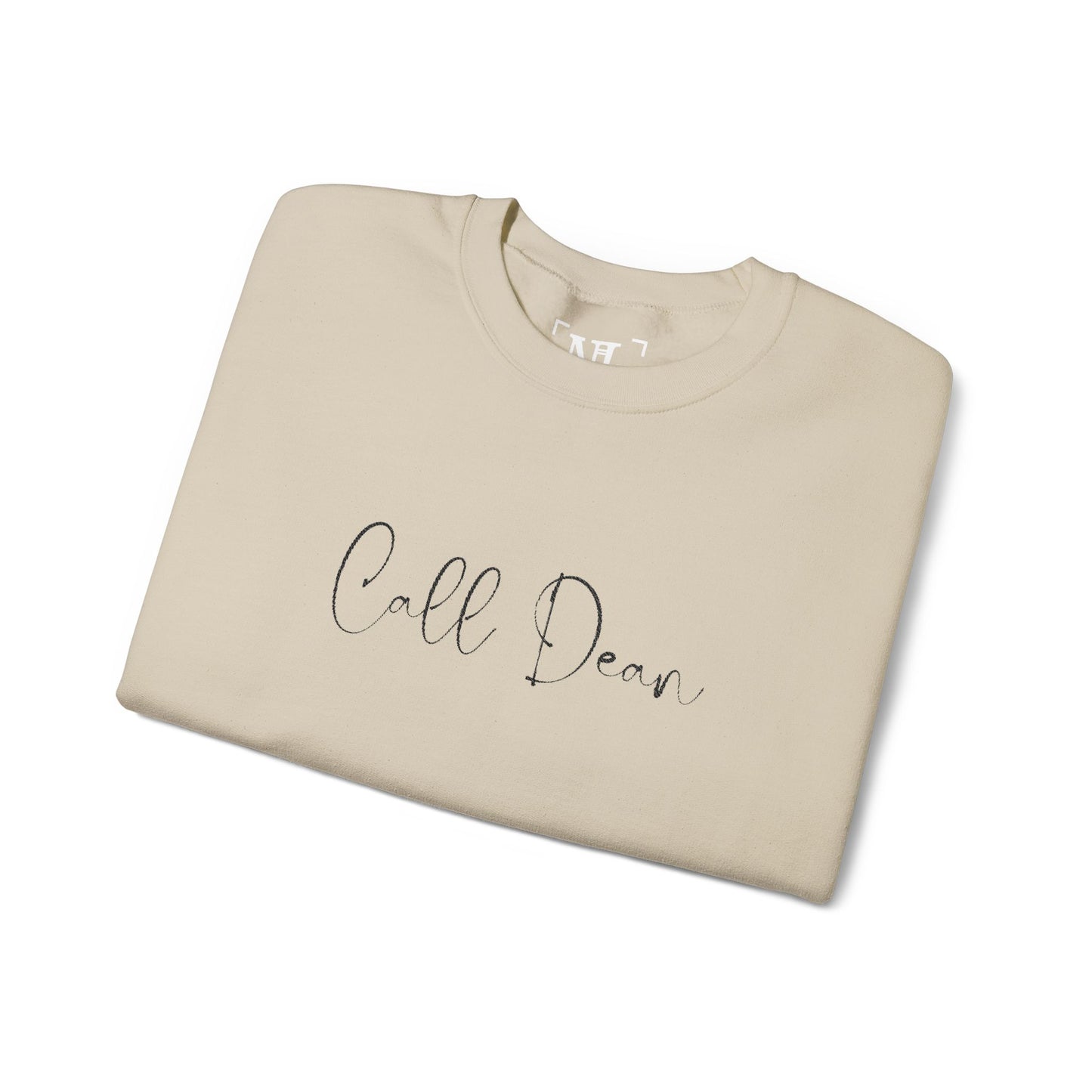 Call Dean - Hockey Romance Inspired Embroidered Sweatshirt