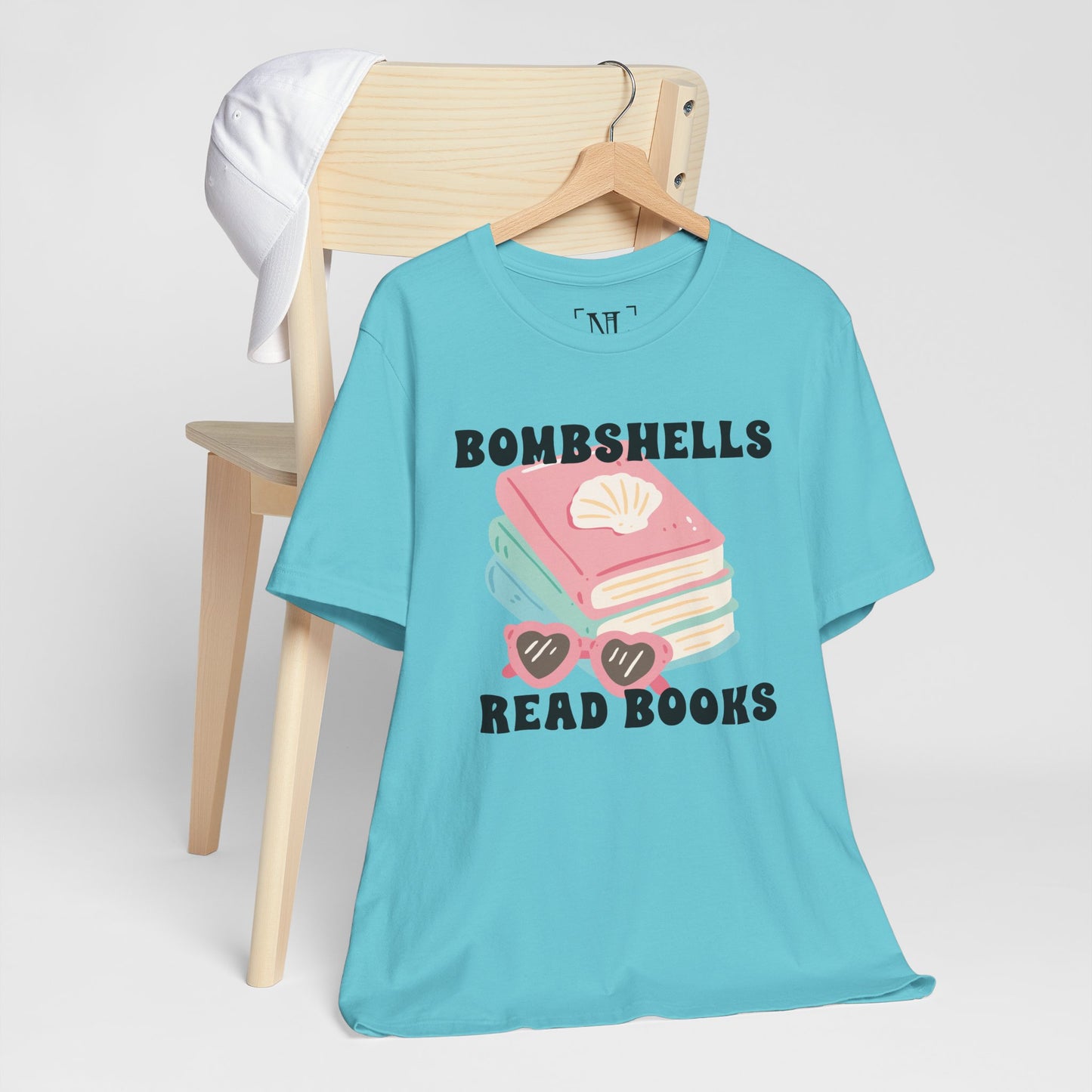 Bombshells Read Books - Bookish Villa Inspired Tee