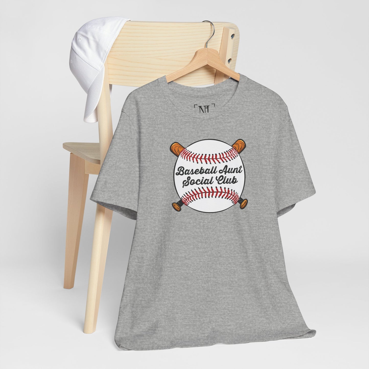 Baseball Aunt Social Club Tee — Women’s Baseball T-Shirt