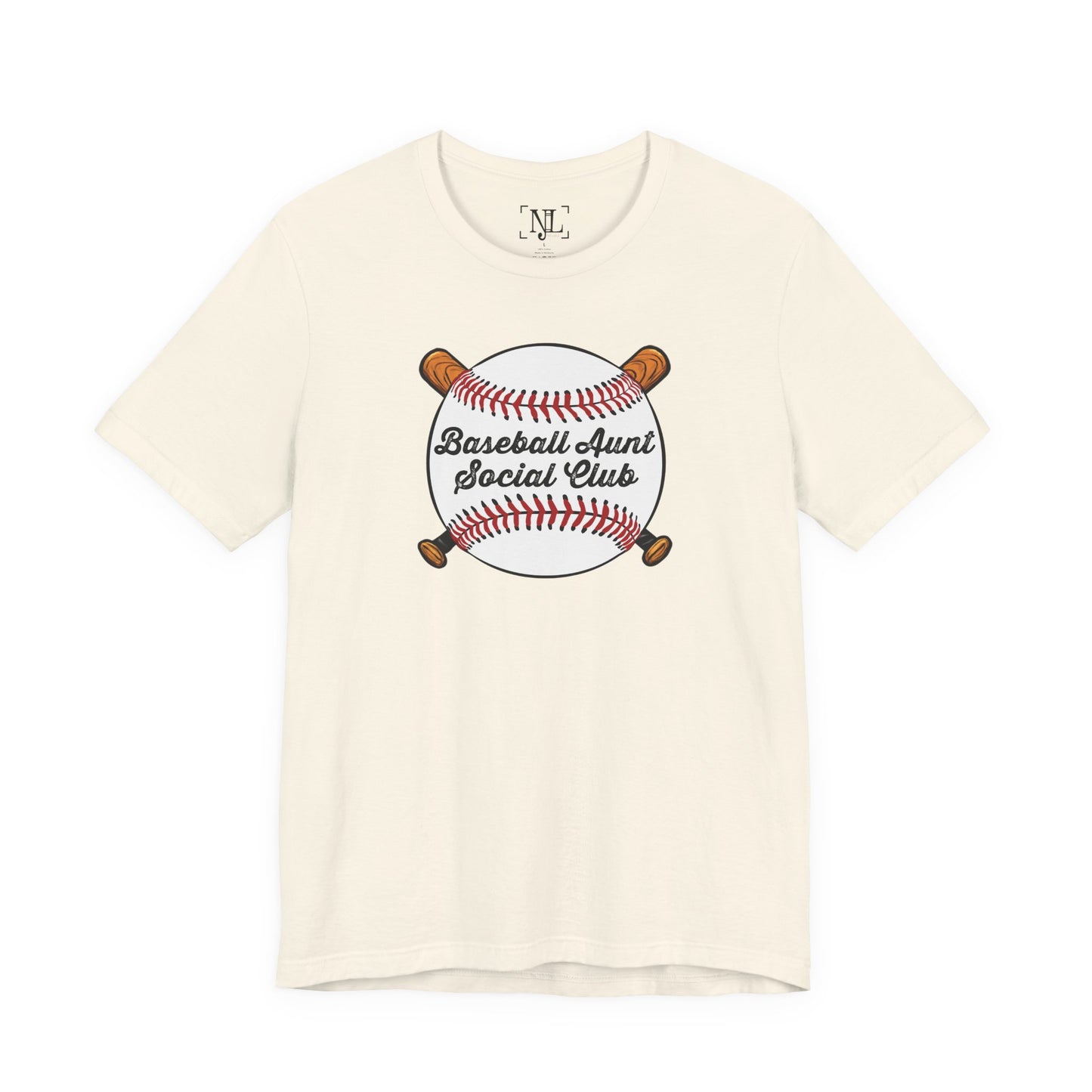 Baseball Aunt Social Club Tee — Women’s Baseball T-Shirt
