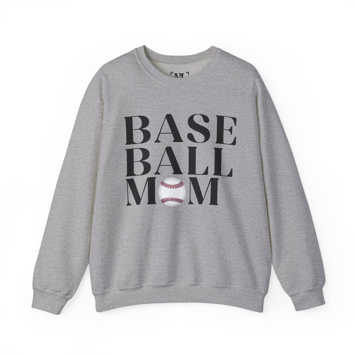 Baseball Mom Crewneck Sweatshirt - Baseball Graphic Pullover for Moms