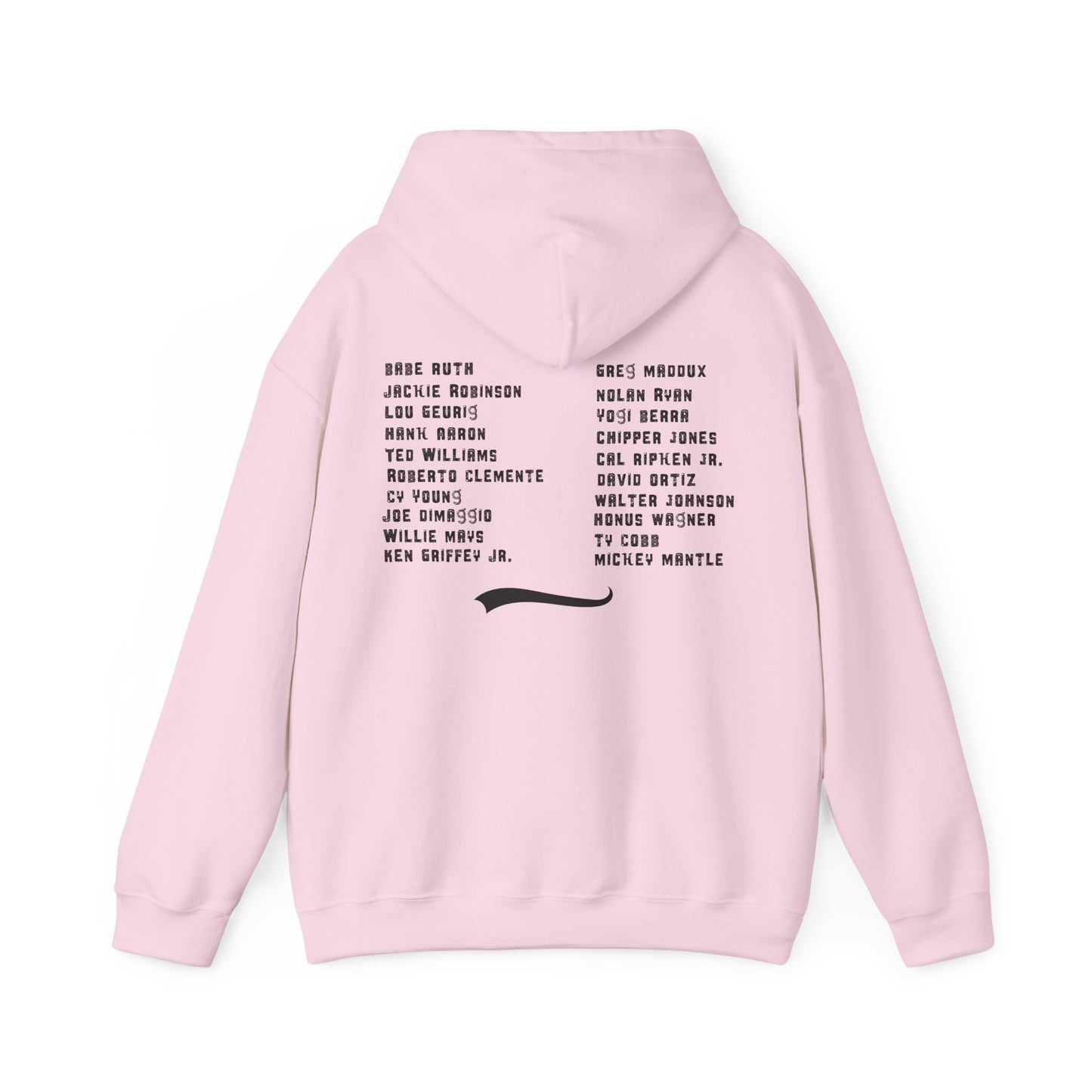 Baseball Tribute Hoodie — "Heroes Get Remembered, Legends Never Die" Hoodie