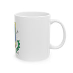 Book Lover Ceramic Mug — "I like to read very much. Perhaps too much." (11oz & 15oz)