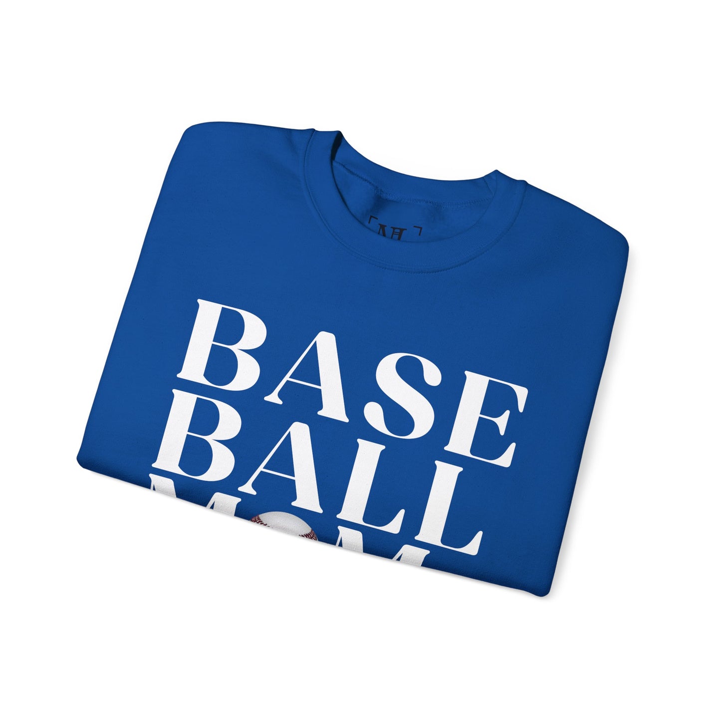 Baseball Mom Crewneck Sweatshirt - Baseball Graphic Pullover for Moms