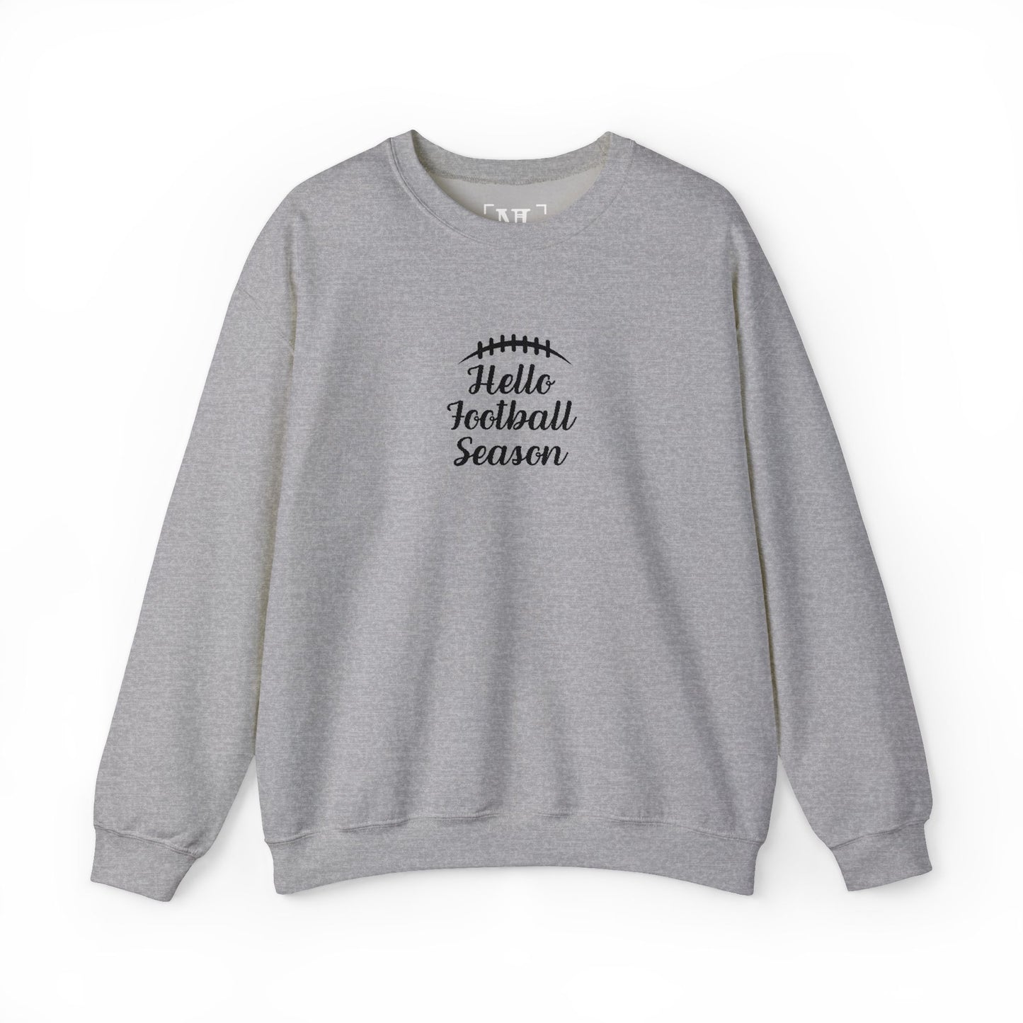 Hello Football Season Sweatshirt — Cozy Game Day Crewneck