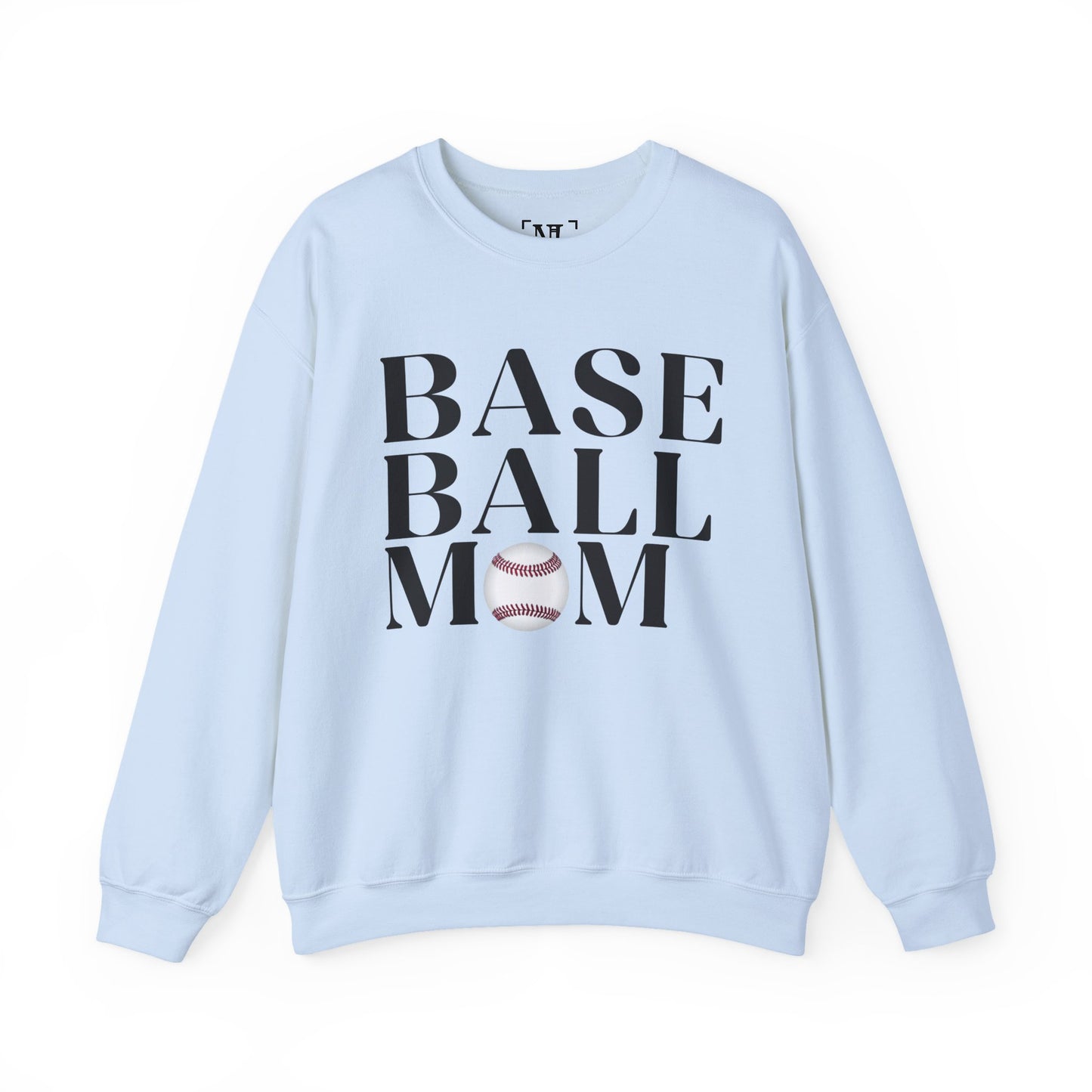 Baseball Mom Crewneck Sweatshirt - Baseball Graphic Pullover for Moms
