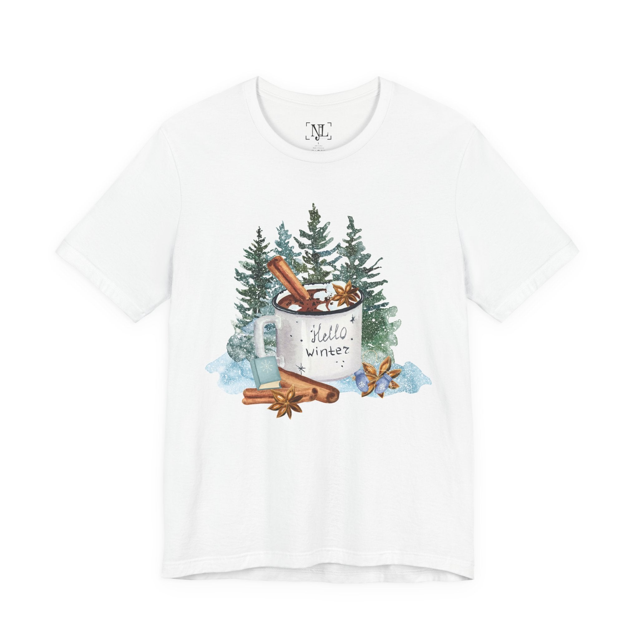 Hello Winter Mug Short Sleeve Tee