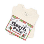 North Pole Library Short Sleeve Christmas Tee