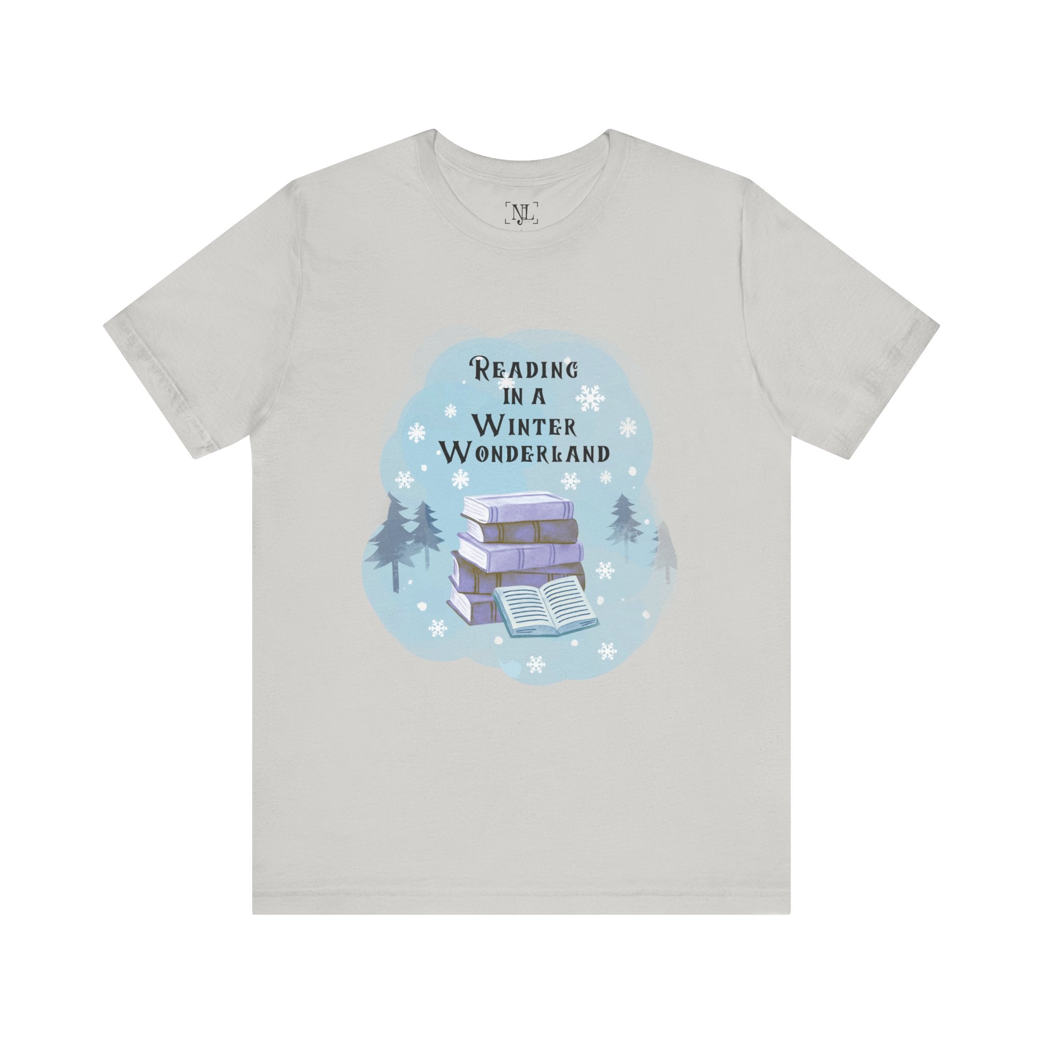 Reading in a Winter Wonderland Short Sleeve Tee