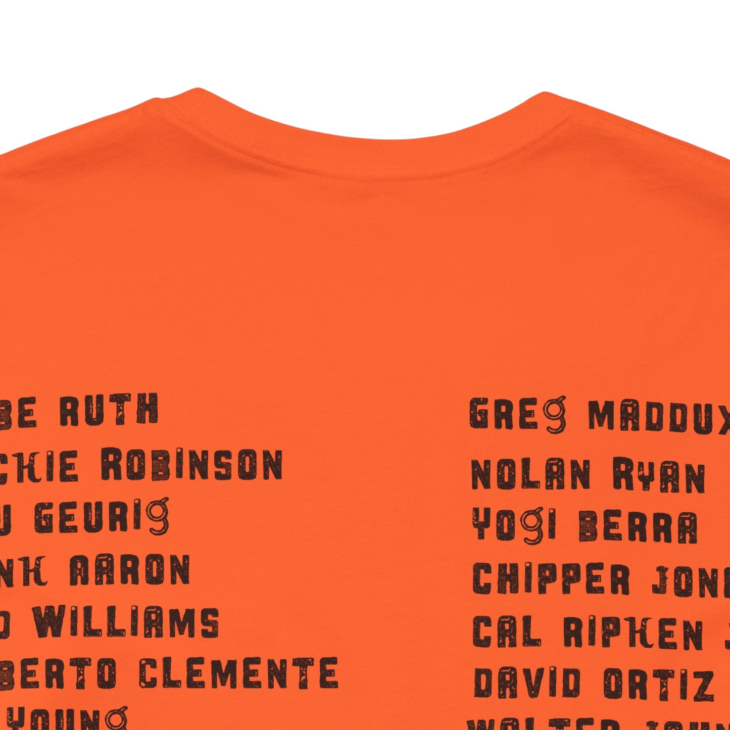 Baseball Tribute Tee — "Heroes Get Remembered, Legends Never Die"