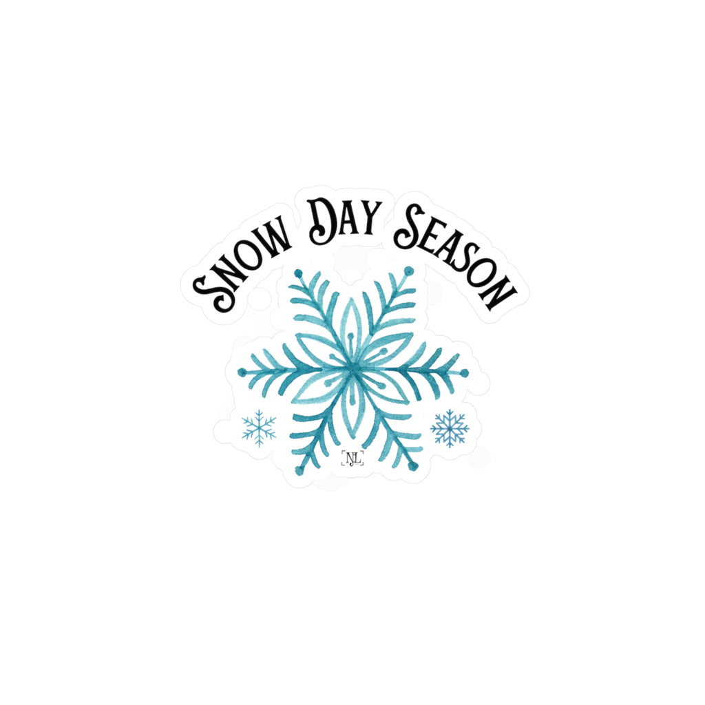 Snow Day Season - Kiss-Cut Vinyl Sticker