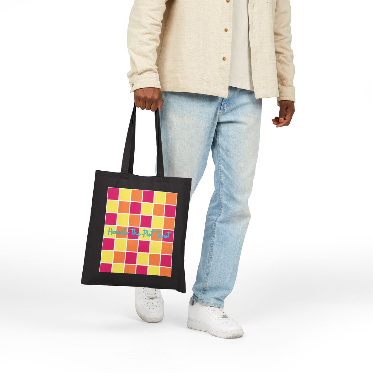Here for the Plot Twist - Bookish Villa Inspired Tote