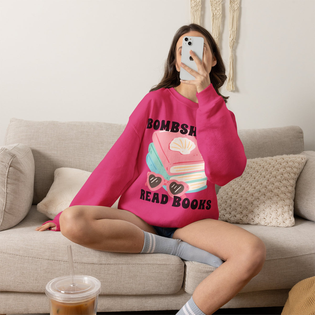 Bombshells Read Books - Bookish Villa Inspired Sweatshirt