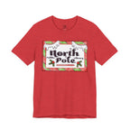 North Pole Library Short Sleeve Christmas Tee